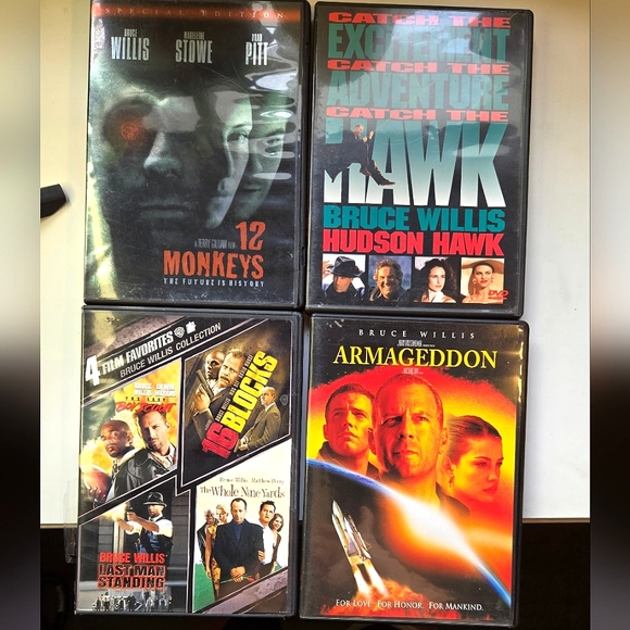 Bruce Willis DVD Movie Collection - Picture 1 of 4